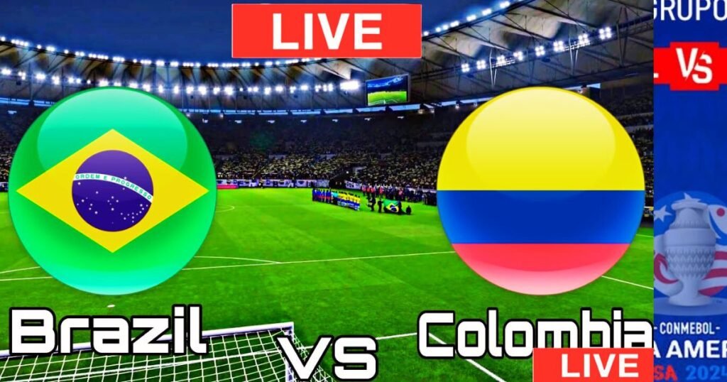 Brazil vs. Colombia USA Match