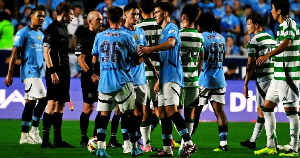 Celtic edge Manchester City 4-3