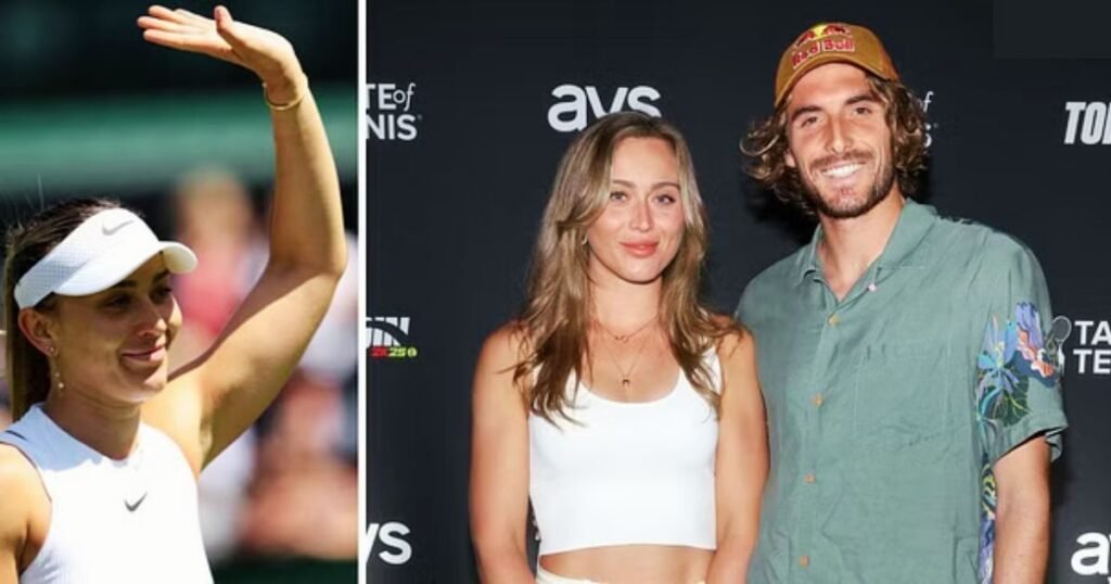 Paula Badosa's proud boyfriend Stefanos Tsitsipas