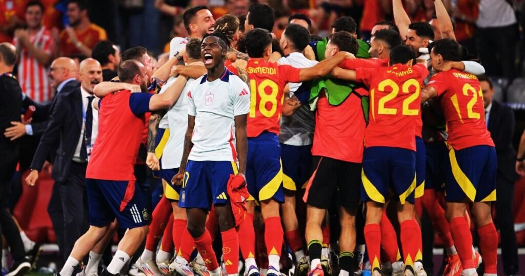 Pedri Spain beat France to reach Euro 2024 final