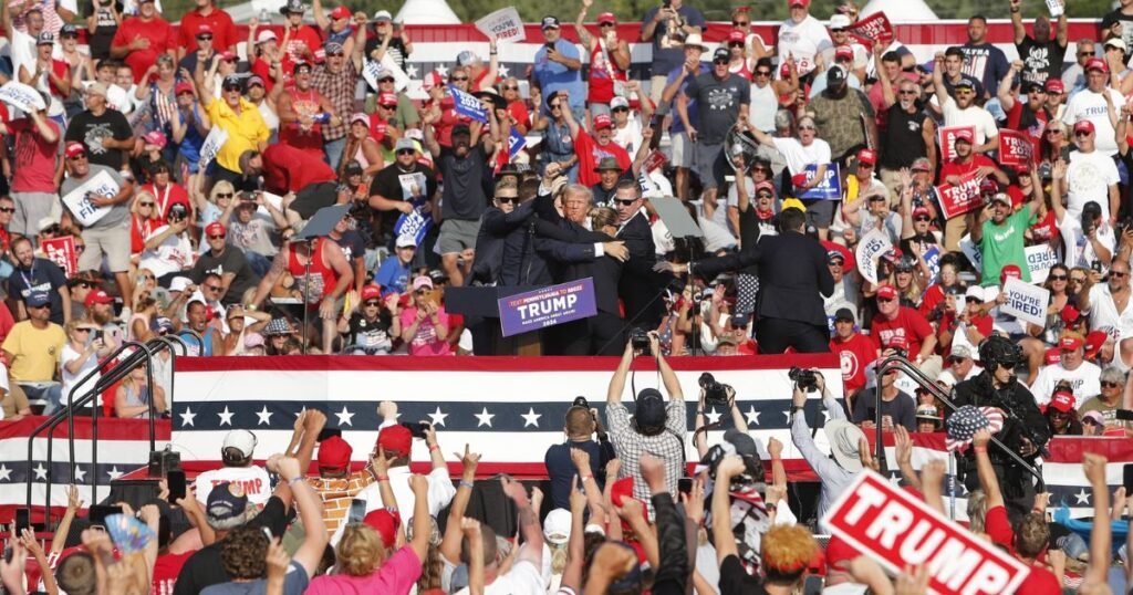 Trump Rally Gunshots Shooting