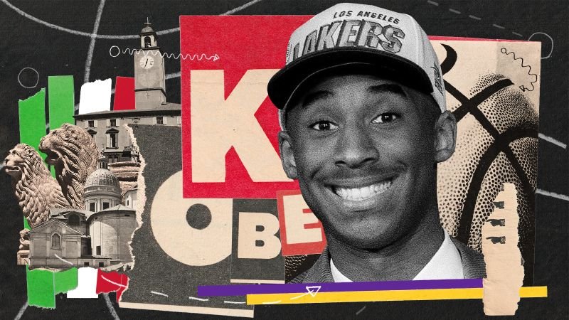 Kobe Bryant: How a tiny basketball court in Italy helped mold an NBA legend