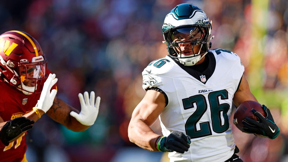 Eagles RB scores 60-yard TD in NFC championship