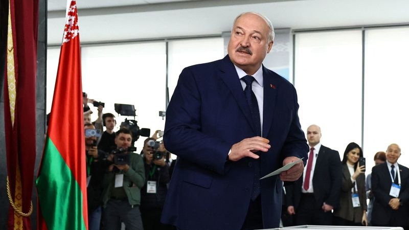 Alexander Lukashenko declared winner of Belarus vote that West calls a charade