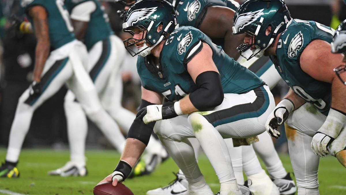 Replacing Jason Kelce hasn't been easy, but Eagles have found solution