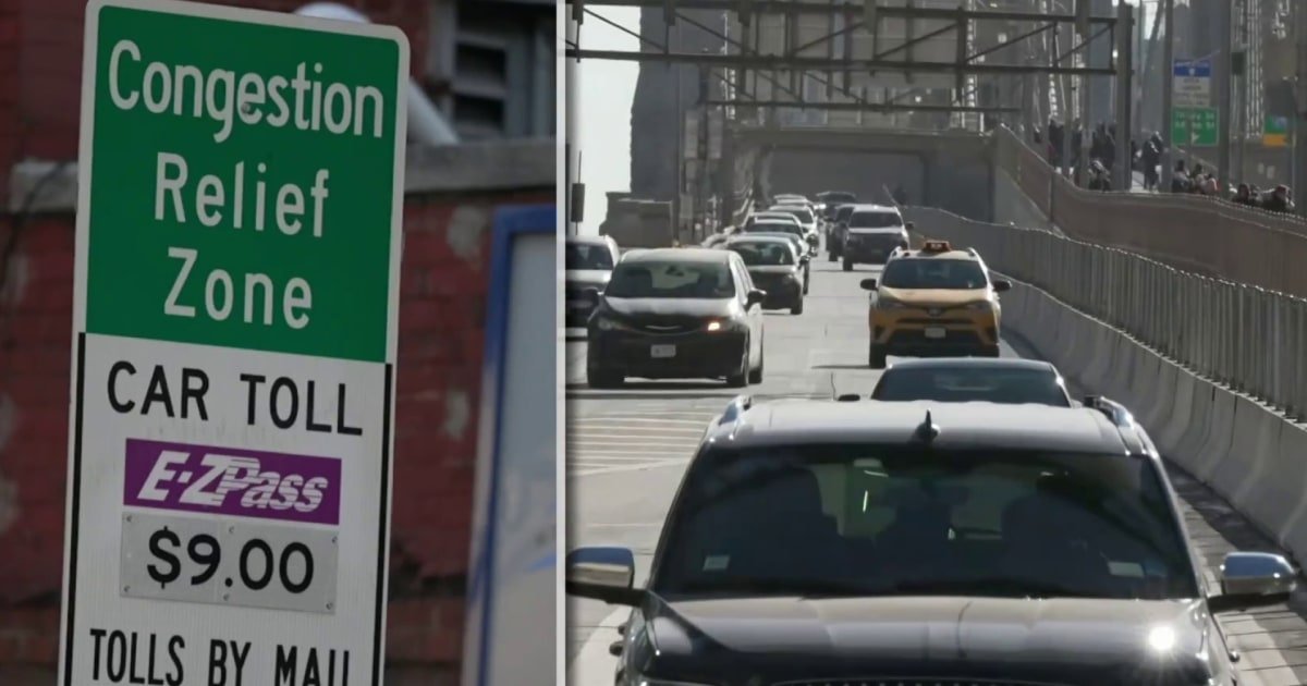 New congestion pricing program leads to less traffic going into NYC 