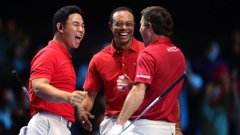 Tiger Woods’ Jupiter Links team claims TGL’s first ever overtime win in thrilling matchup with Rory McIlroy’s squad