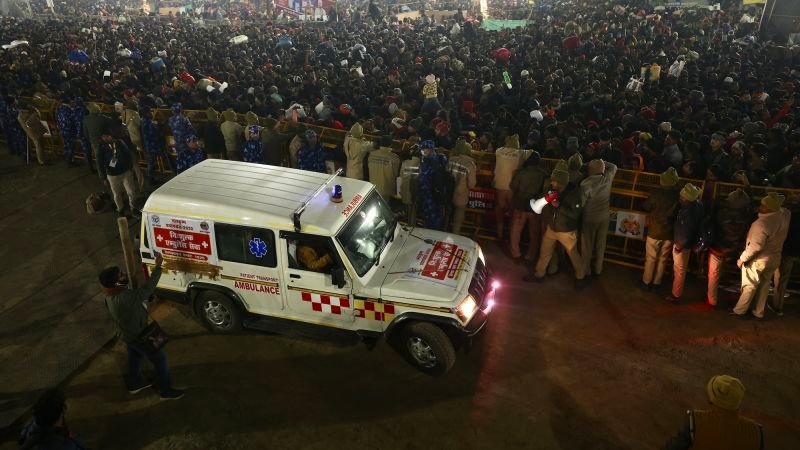 Multiple people feared dead in crowd crush at India’s Kumbh Mela religious festival