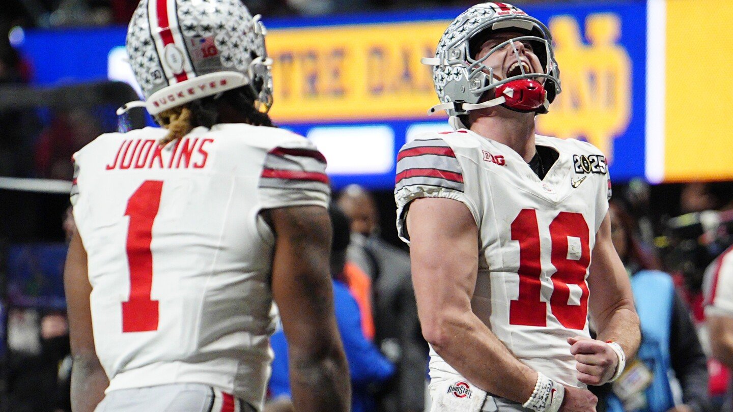 AP's all-College Football Playoff team features an all-Ohio State offensive backfield