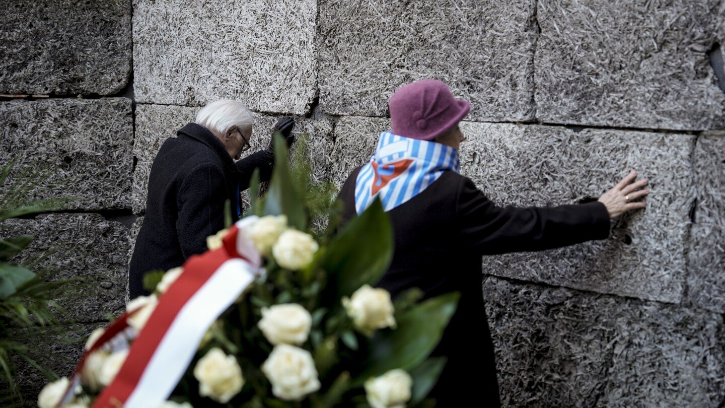 Auschwitz memorial holds observances on the 80th anniversary of the death camp's liberation