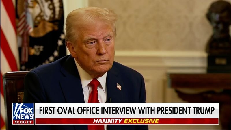 Fact check: Trump litters Oval Office interview with false claims