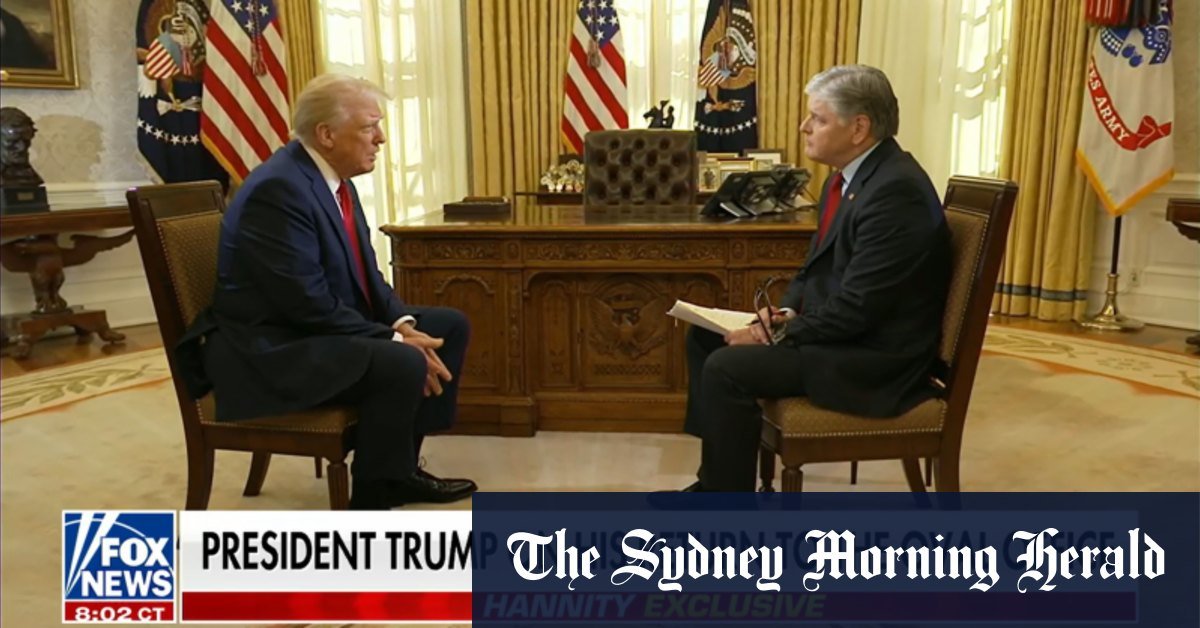 Five takeaways from Trump’s first sit-down interview as president, with Sean Hannity Fox news