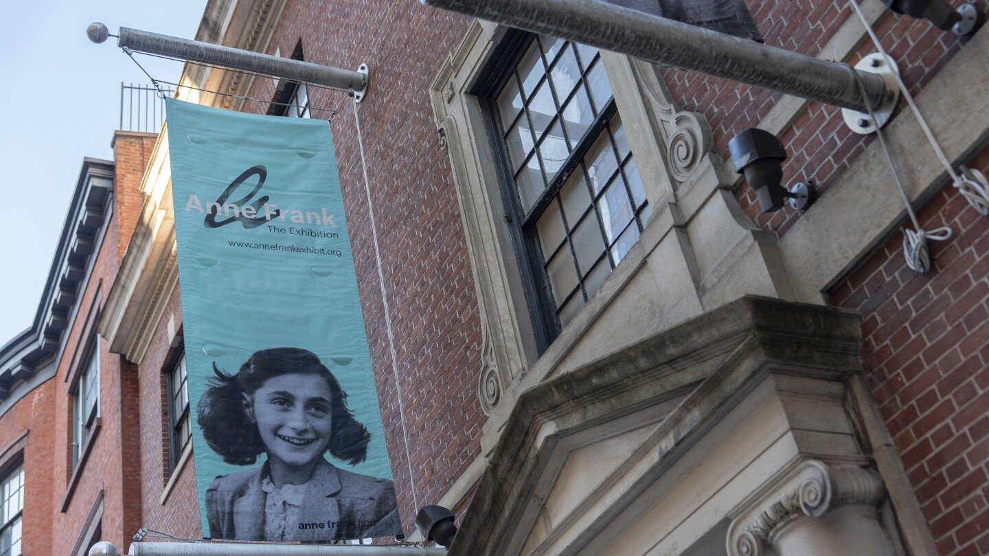 Full-scale replica of Anne Frank's hidden annex opens in NYC