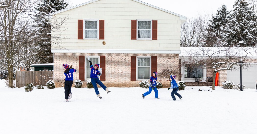 In Buffalo, There Are Two Words on Everyone’s Lips: ‘Go Bills’