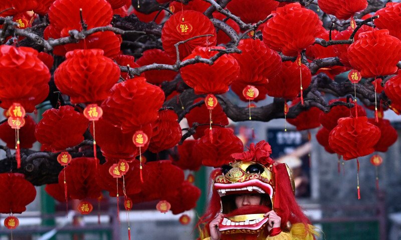 In pictures: Hundreds of millions in Asia celebrate Year of the Snake - World