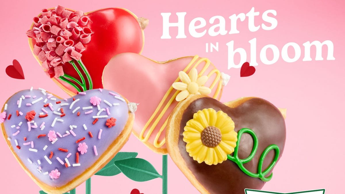 Krispy Kreme Valentine's Day doughnuts: See the collection