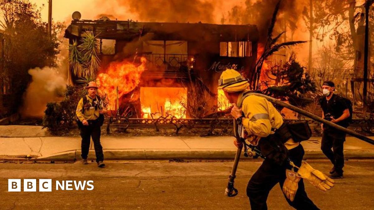 LA fires made worse by climate change, say scientists