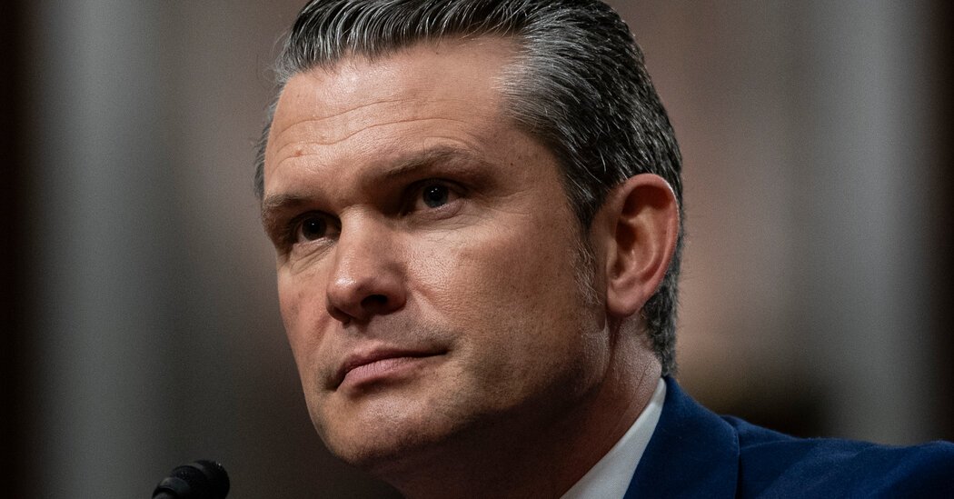 Live Updates: Hegseth Confirmation Uncertain as Senate Prepares to Vote