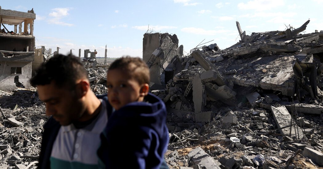 Opinion | In the Gaza Rubble, the Living Envy the Dead