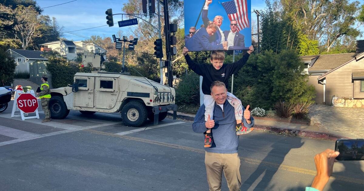 Pacific Palisades resident hopes Trump can help him rebuild after fire