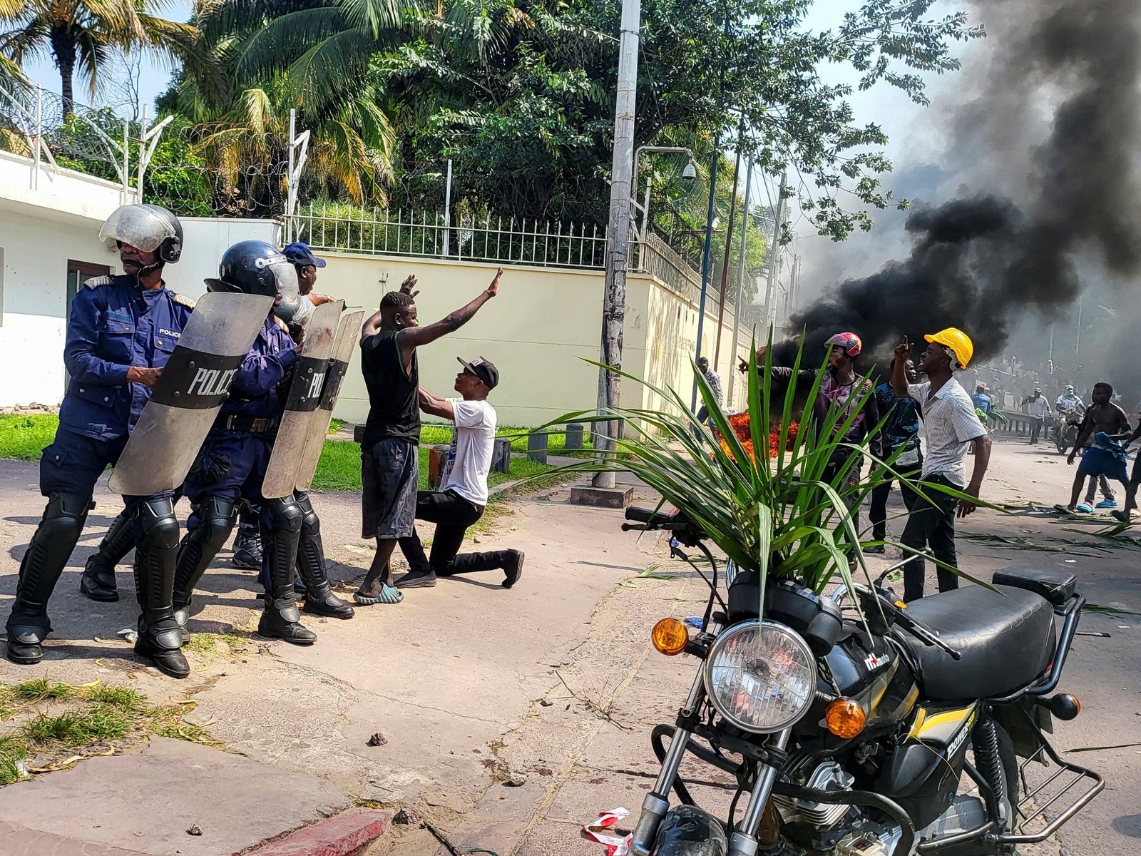 Protesters attack French, US, Rwandan embassies in DRC | Conflict News