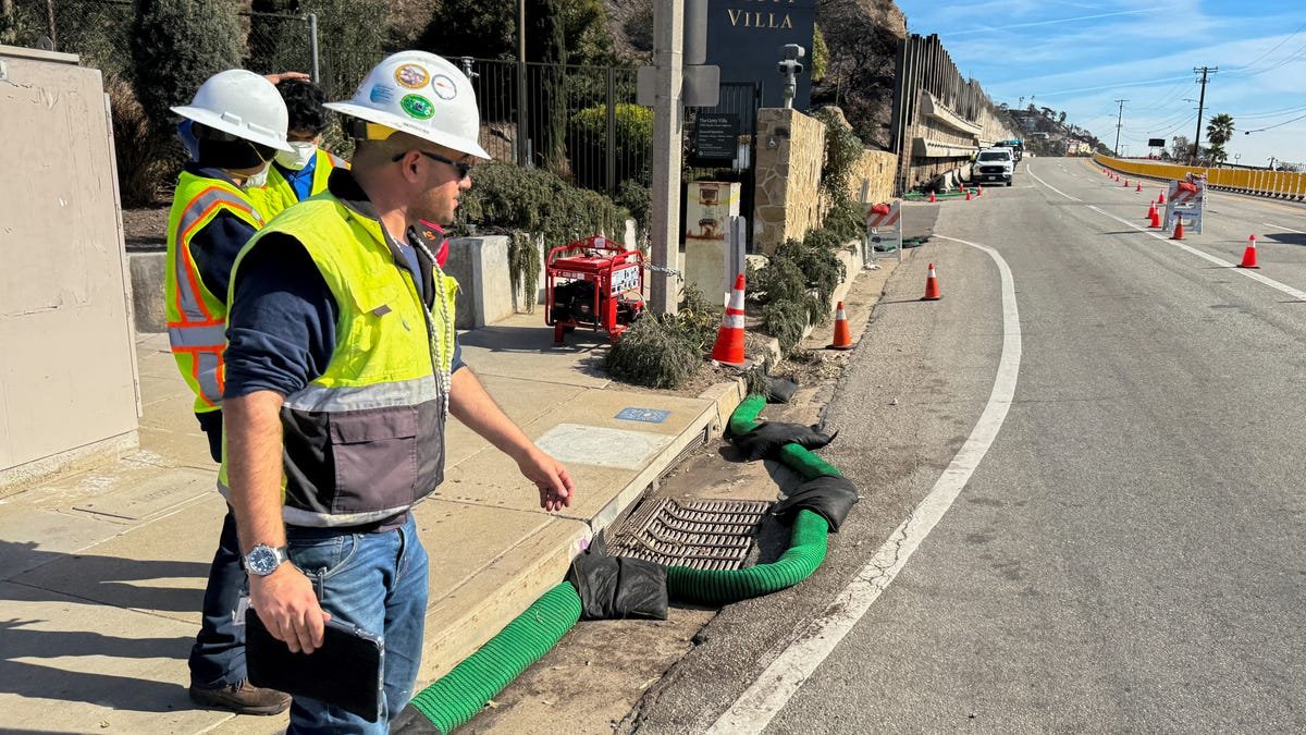 Rains in Southern California could douse fires but trigger mudslides