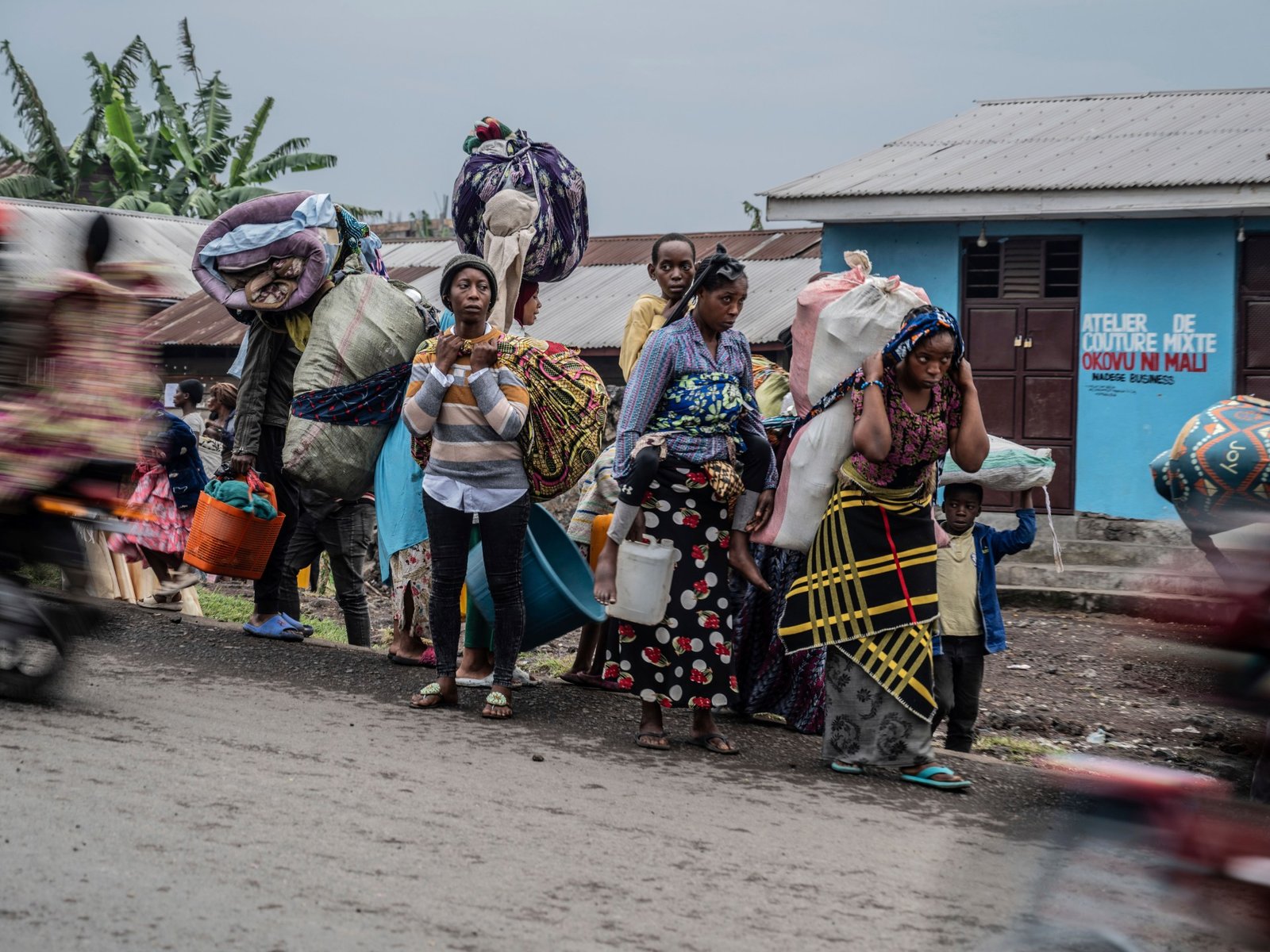 Residents flee Goma as M23 rebels enter DRC’s largest eastern city | In Pictures News