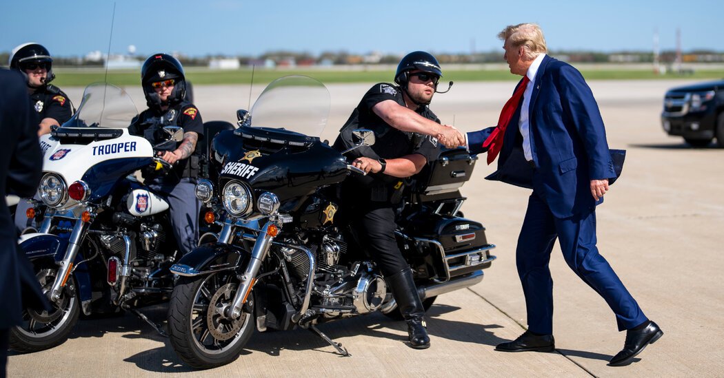 Trump Supports the Police, Just as Long as They Support Him