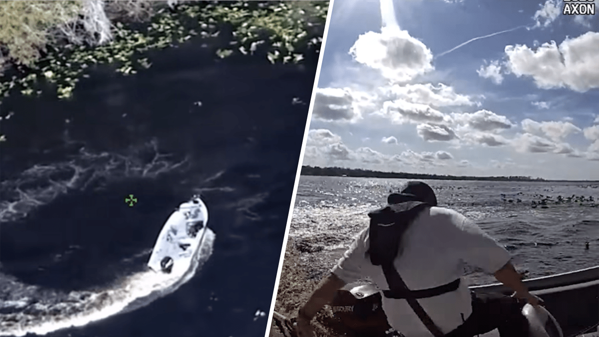 Video shows Florida deputies rescue man from out-of-control boat – NBC 6 South Florida