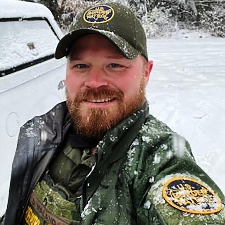 US Border Patrolling Agent David Mold.