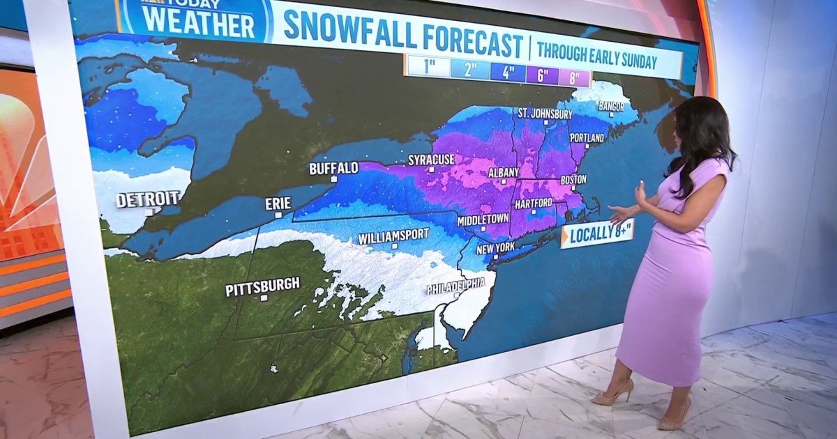 Severe winter storm brings snow and ice from Midwest to Northeast