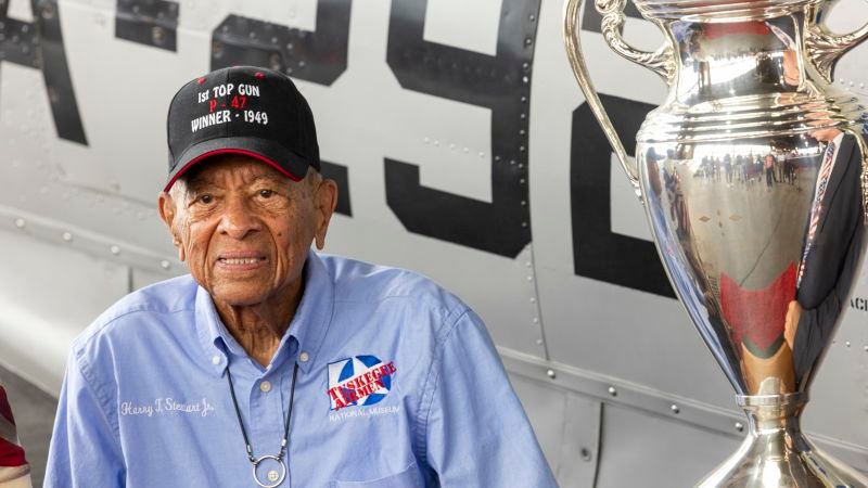 Decorated pilot Harry Stewart, Jr., one of the last surviving Tuskegee Airmen, dies at 100