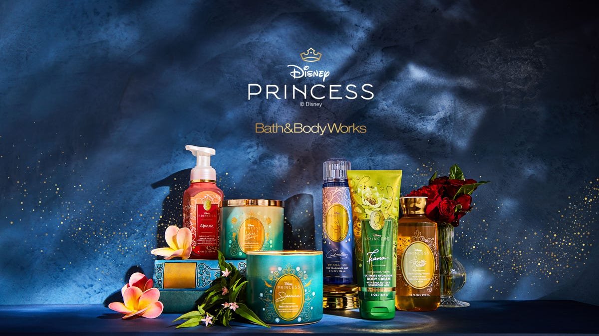 Disney, Bath & Body Works launching princess collection