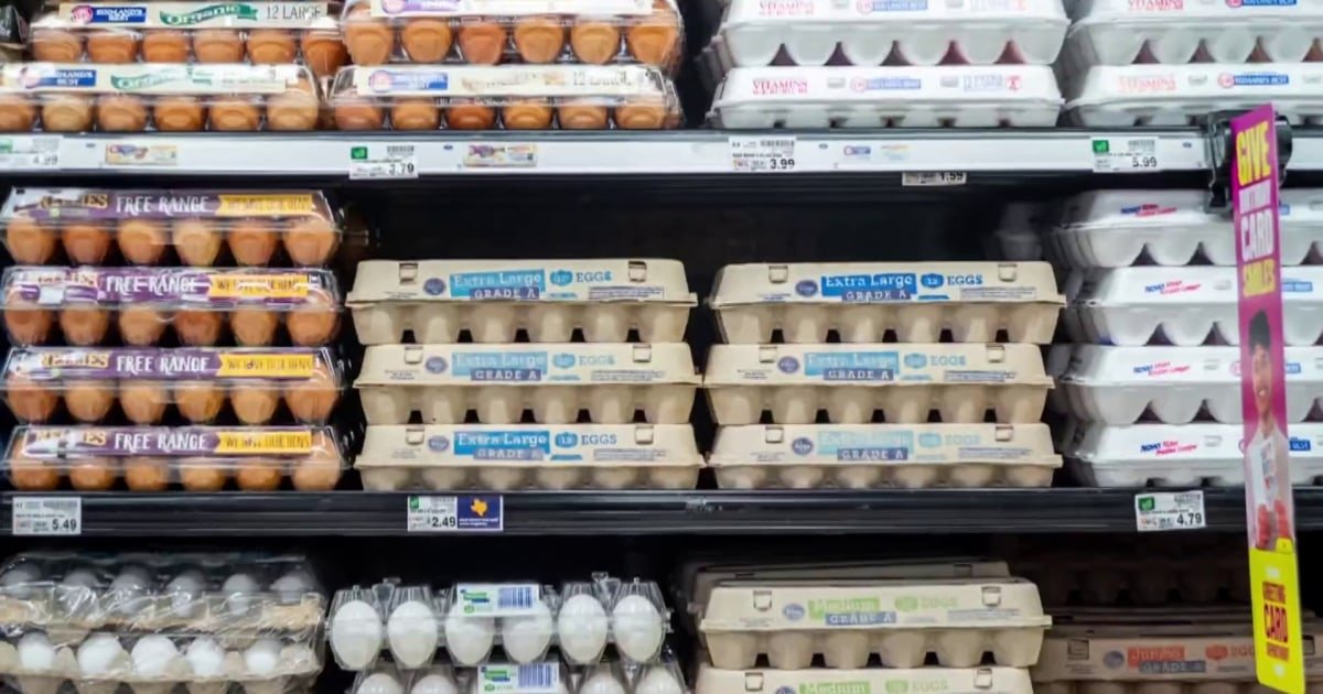 Retailers limit number of eggs customers can buy amid shortages