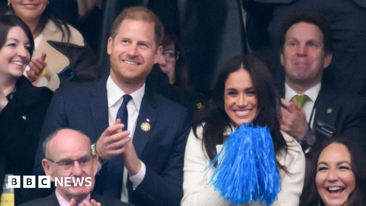 Duke and Duchess Prince Harry and Meghan open Invictus Games in Canada