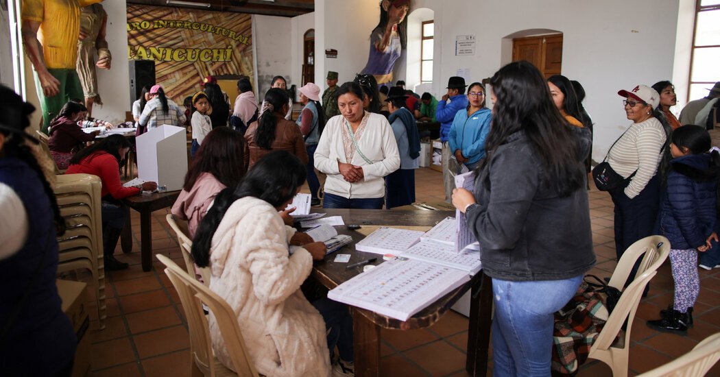 Ecuador’s Presidential Election Heads to a Runoff