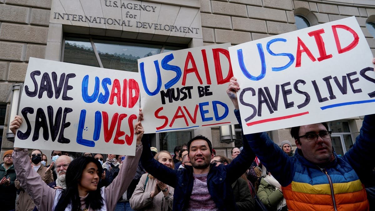 Government workers sue to stop Trump from dismantling USAID