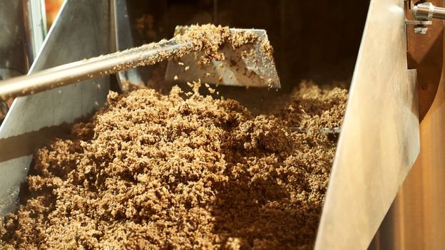 How beer sludge is being turned into vegan milk and leather