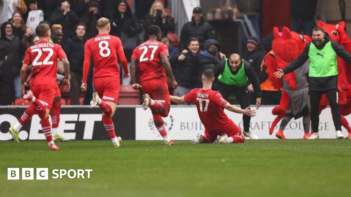 Leyton Orient 1-2 Manchester City: Jamie Donley scores FA Cup wonder goal