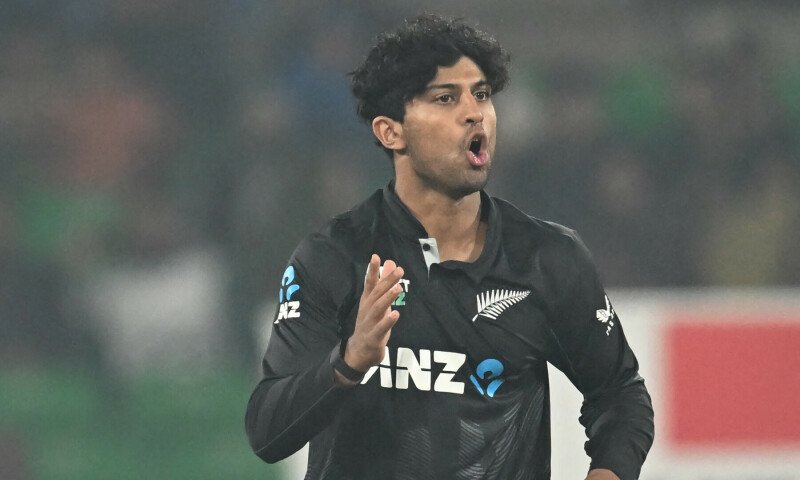 New Zealand’s Ravindra bloodied by ball to face in Lahore tri-nation series match - Sport