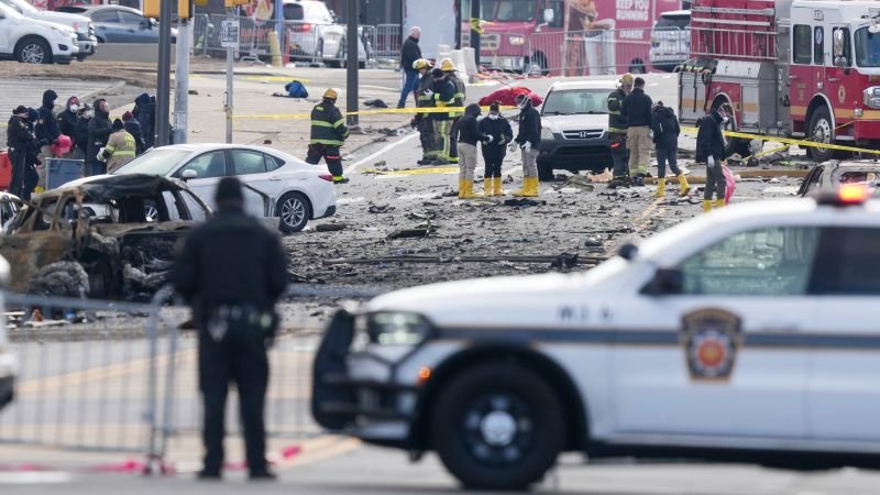 Philadelphia jet crash: Man who died in his car IDed. His son is fighting for his life