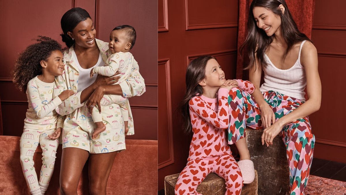 Shop matching pajamas for the family