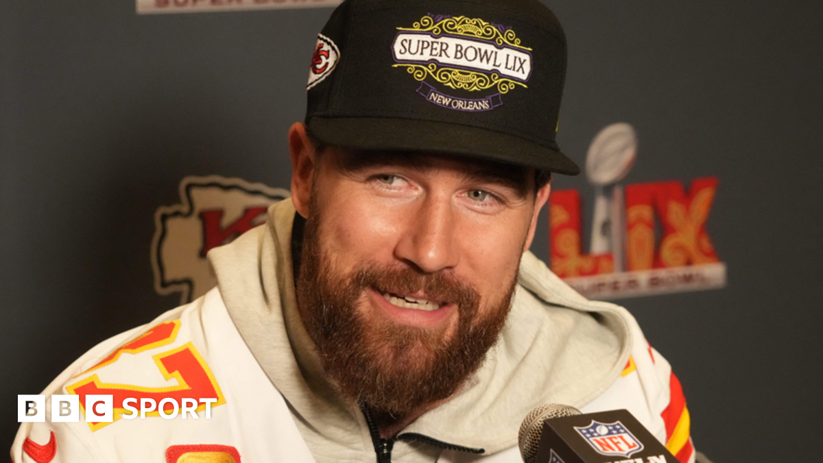 Super Bowl 2025: Travis Kelce says playing in front of President Trump 'an honour'