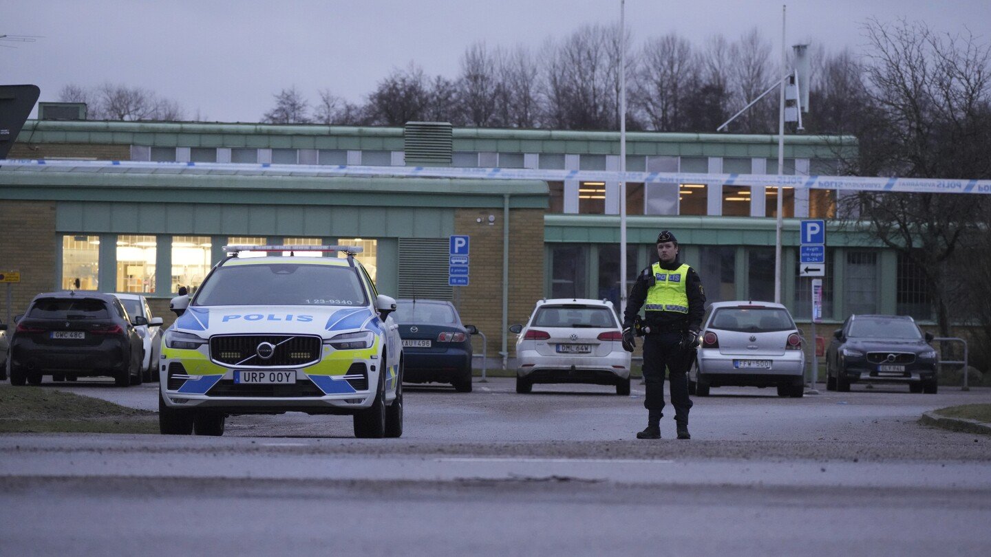 Sweden mass shooting leaves at least 11 dead at adult education center