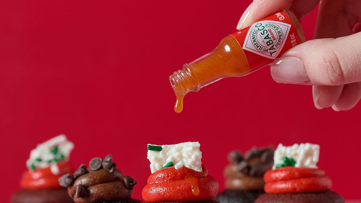 Tabasco-infused cupcakes debut from Baked by Melissa. Where to buy