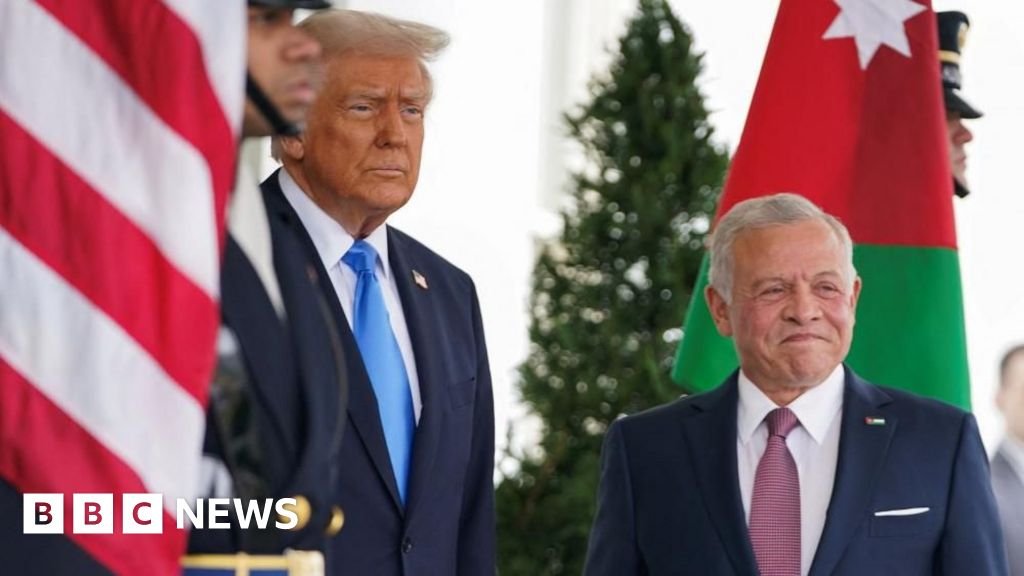 Trump insists US will take Gaza as he meets Jordan's king