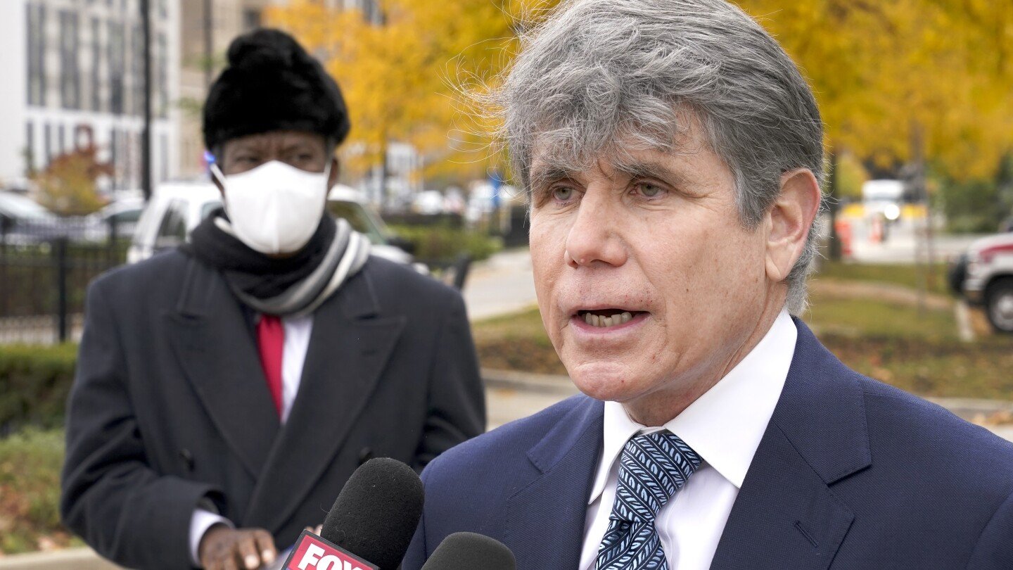 Trump is expected to pardon ex-Illinois Gov. Rod Blagojevich 5 years after commuting his sentence