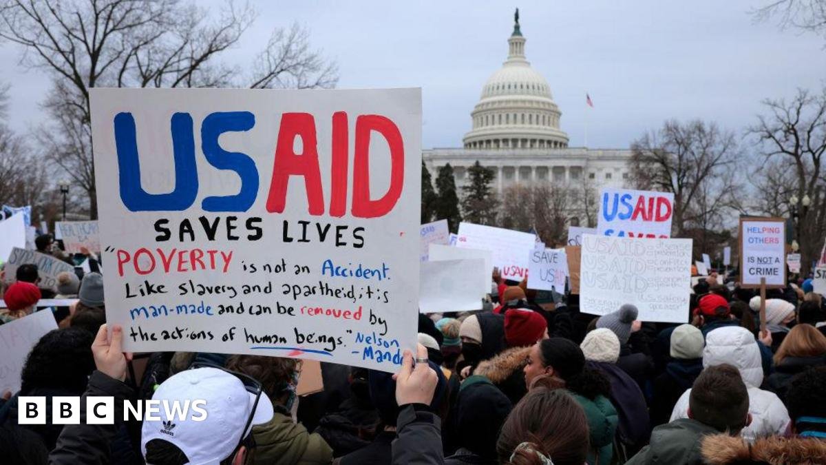 Unions sue Trump administration over USAID agency cuts