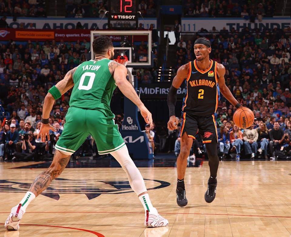 OKC defeated Boston in his first meeting in January. (Zach Baker/NBAE via Getty Images)