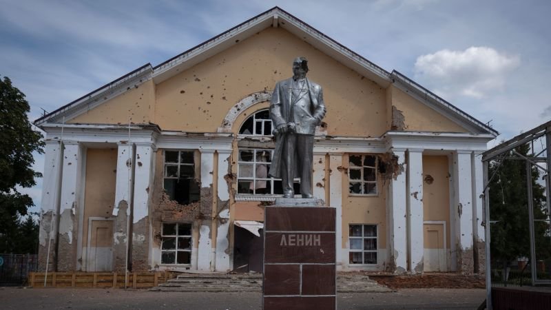 Sudzha: Russia says it has recaptured key Kursk region town, as Trump says peace is ‘up to Russia now’